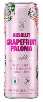 Absolut - Grapefruit Paloma Sparkling (4 pack 12oz cans) (4 pack 12oz cans)