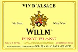 Alsace Willm - Pinot Blanc Alsace