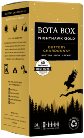 Bota Box - Nighthawk Gold Chardonnay (3L Box) (3L Box)