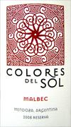 Colores del Sol - Malbec Reserva Mendoza