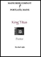 Maine Beer Company - King Titus (16.9oz bottle)