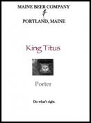 Maine Beer Company - King Titus (16.9oz bottle)