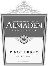 Almaden - Pinot Grigio Bag-In-Box (5L)