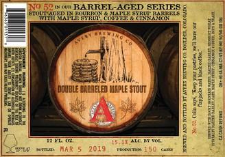 Avery Brewing Co. - Double Barrel Maple Stout (12oz bottles) (12oz bottles)