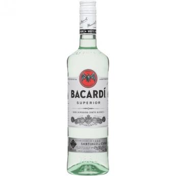 Bacardi - Rum Silver Light (Superior) (1L)