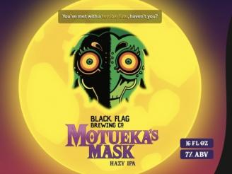 Black Flag Brewing Co - Moteuka's Mask (4 pack 16oz cans) (4 pack 16oz cans)