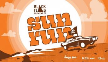 Black Flag Brewing Co - Sun Run (6 pack 12oz cans) (6 pack 12oz cans)