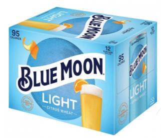 Blue Moon - Light- Citrus Wheat- (12oz can) (12oz can)