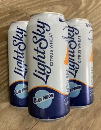 Blue Moon - Light Sky (4 pack 16oz cans) (4 pack 16oz cans)