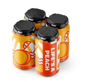 Capitol Cider House - Life's a Peach (4 pack 12oz cans) (4 pack 12oz cans)