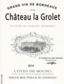 Chateau La Grolet - Cotes de Bourg 0