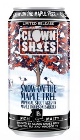 Clow Shoes - Snow on Maple Trees (4 pack 12oz cans) (4 pack 12oz cans)