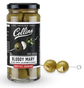 Collins Bloody Mary Olives - Olives w/ Jalapeno & Garlic (Each)
