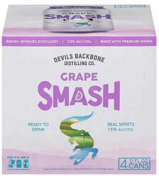Devil's Backbone Distilling Company - Grape Smash (4 pack 12oz cans)