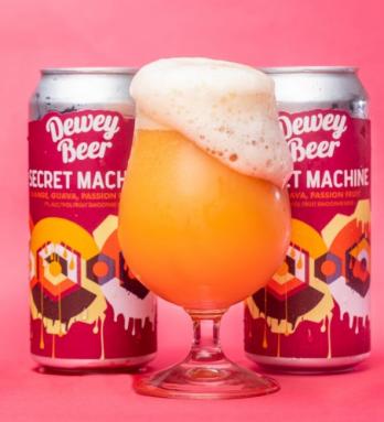 Dewey Beer Co. - Secret Machine Orange, Guava, Passionfruit (4 pack cans) (4 pack cans)