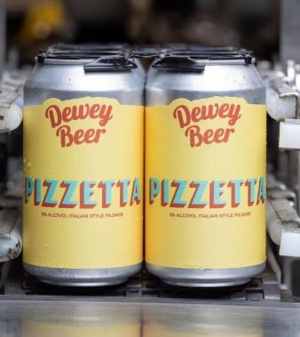 Dewey Beer - Pizzetta (6 pack 12oz cans) (6 pack 12oz cans)