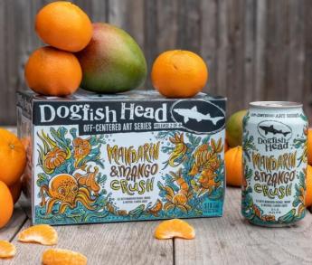 Dogfish Head - Mandarin and Mango Crush (6 pack 12oz cans) (6 pack 12oz cans)