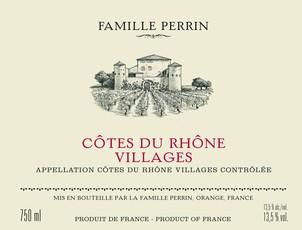 Famille Perrin - Cotes du Rhone Villages Red