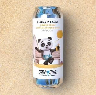 First State - Panda Dreams Orange Crush (4 pack 16oz cans) (4 pack 16oz cans)