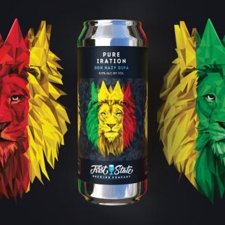First State - Pure Iration (4 pack 16oz cans) (4 pack 16oz cans)