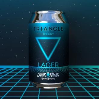 First State - Triangle Theory (6 pack 12oz cans) (6 pack 12oz cans)