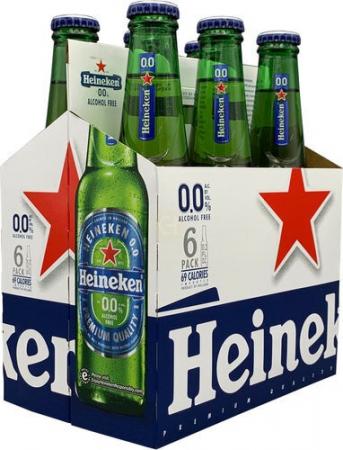 Heineken - 0.0 Non-Alcoholic 6pk Bottles (12oz bottles) (12oz bottles)