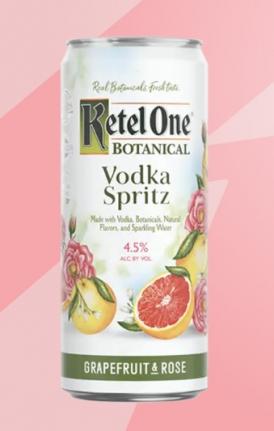 Ketel One - Botanical Grapefruit & Rose Vodka Spritz (355ml)