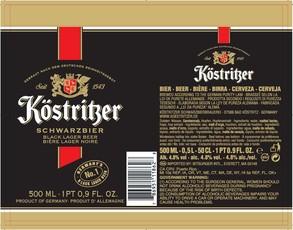 Kstritzer - Schwarzbier (6 pack 12oz bottles) (6 pack 12oz bottles)