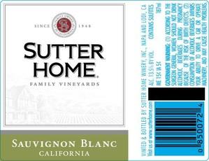 Sutter Home - Sauvignon Blanc California (1.5L)