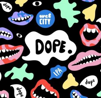 Wet City collab w/Cushwa Brewing - Dope (4 pack 16oz cans) (4 pack 16oz cans)